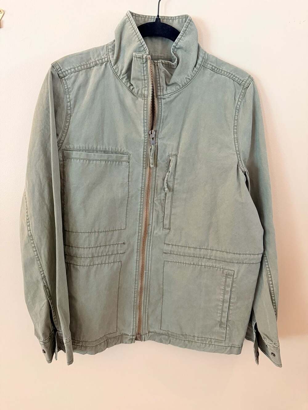 Madewell Fleet Jacket in Military Surplus Green